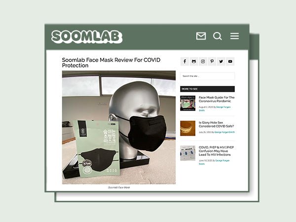 Soomlab Face Mask Review For COVID Protection