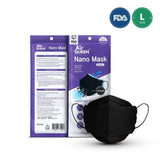 [ CLEARANCE ] (US/CAN/MEX ONLY) AIRQUEEN Nano Mask (Black) - Soomlab